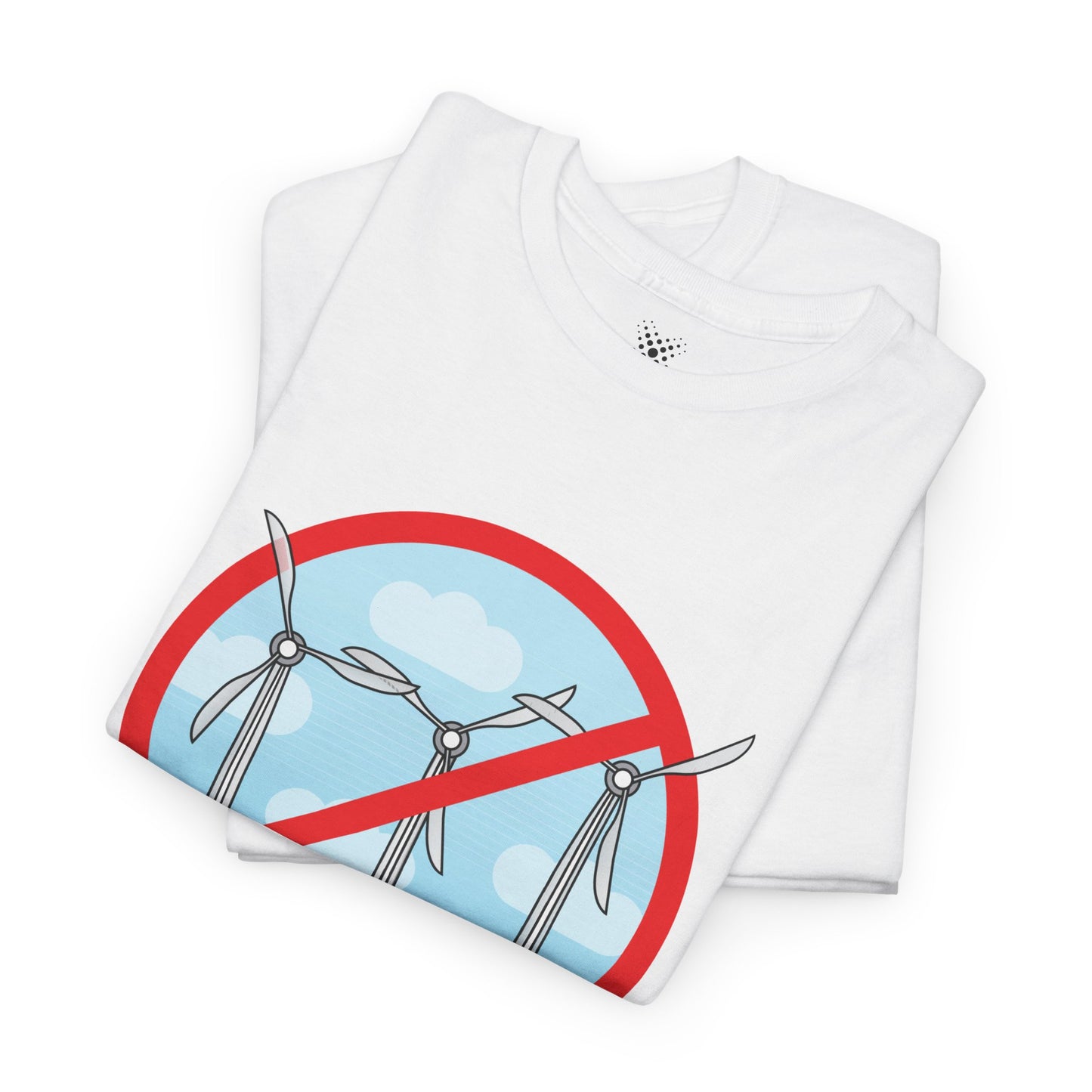 Unisex Heavy Cotton Tee - No Wind Farms Allowed !!!