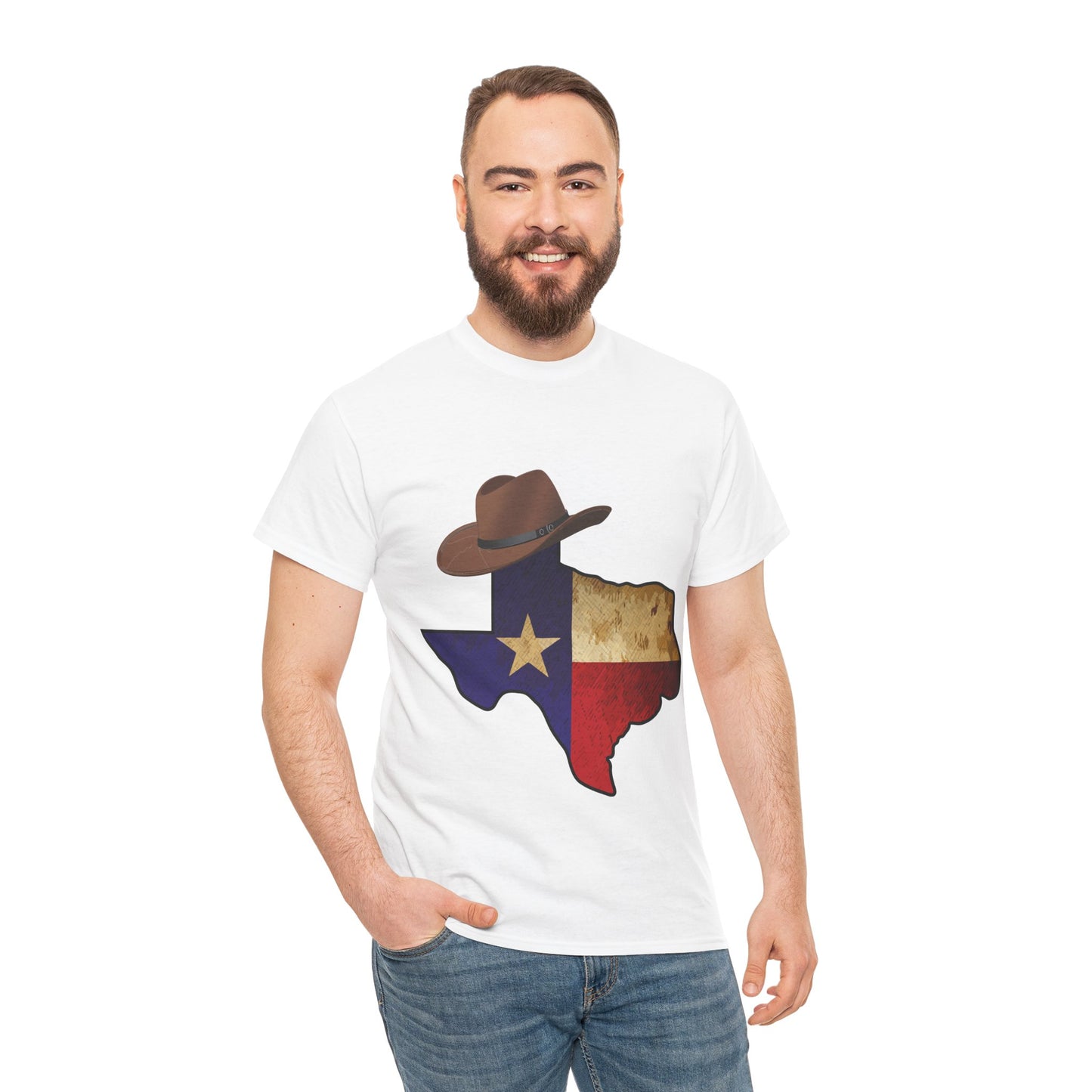 Unisex Heavy Cotton Tee - Texas