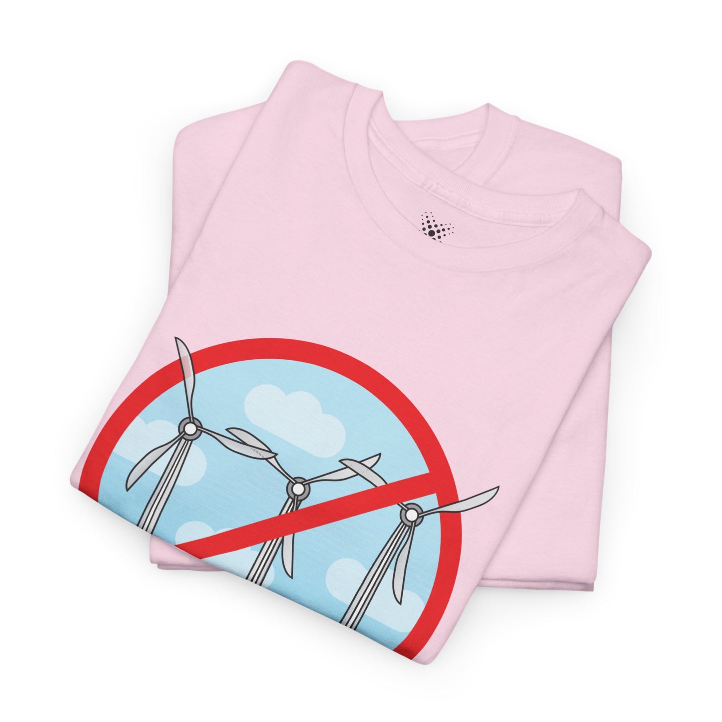 Unisex Heavy Cotton Tee - No Wind Farms Allowed !!!