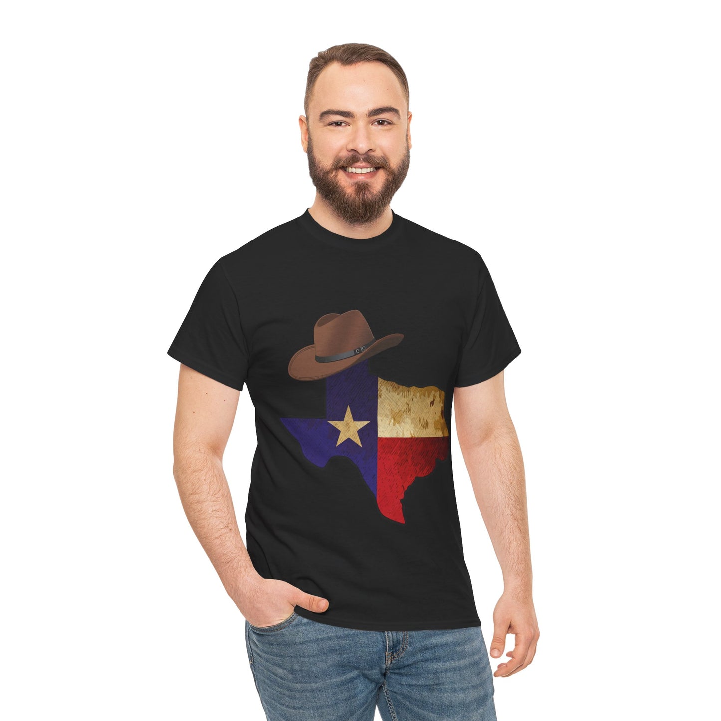 Unisex Heavy Cotton Tee - Texas