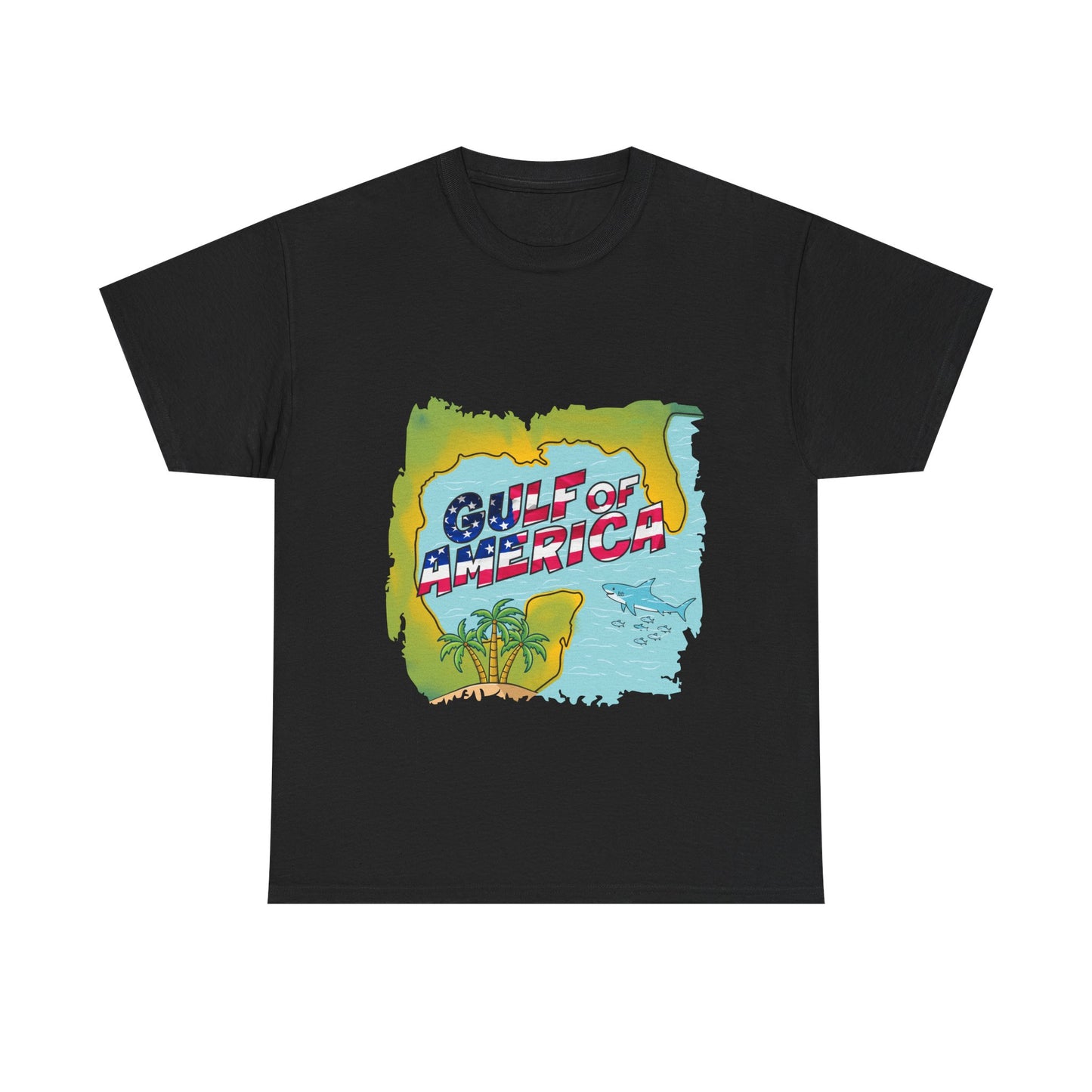 Unisex Heavy Cotton Tee - Gulf of America