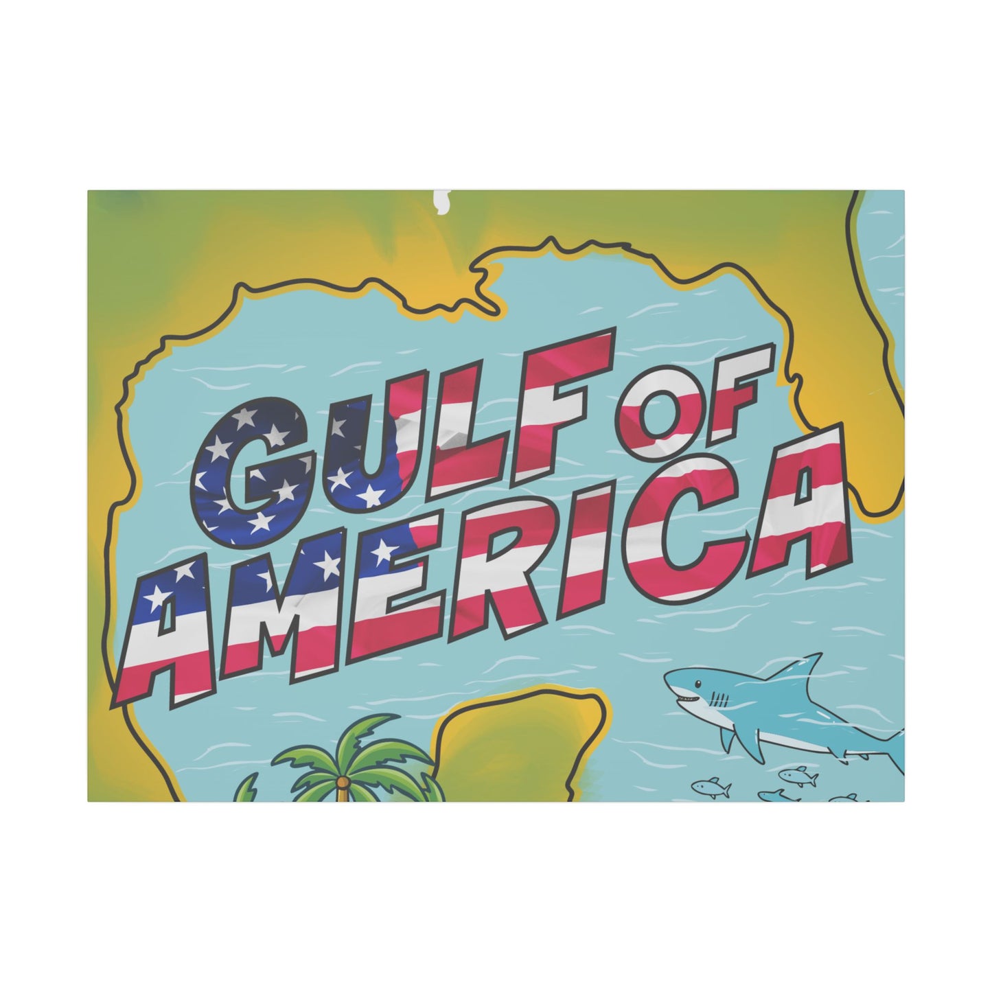 Gulf of America Canvas Art