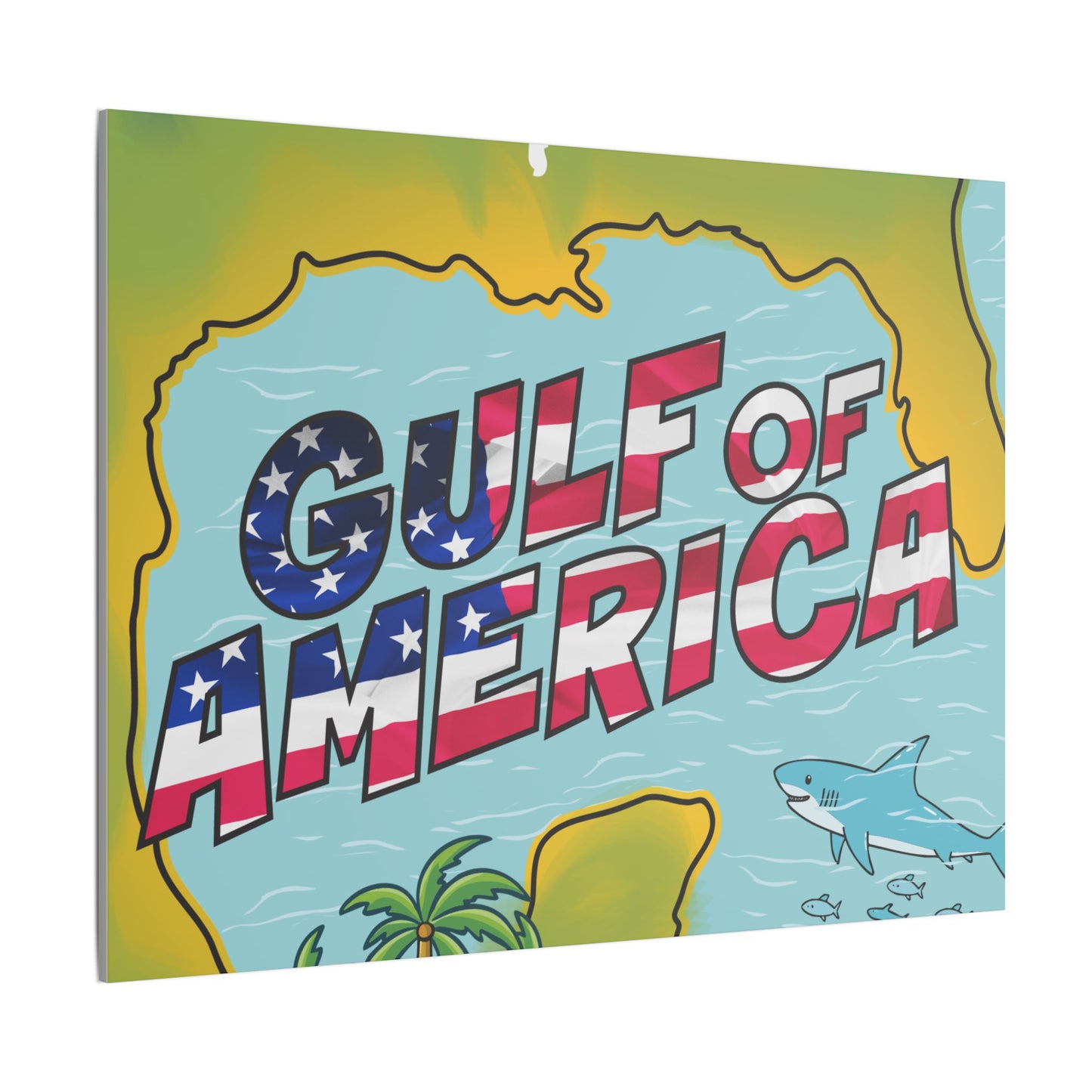 Gulf of America Canvas Art