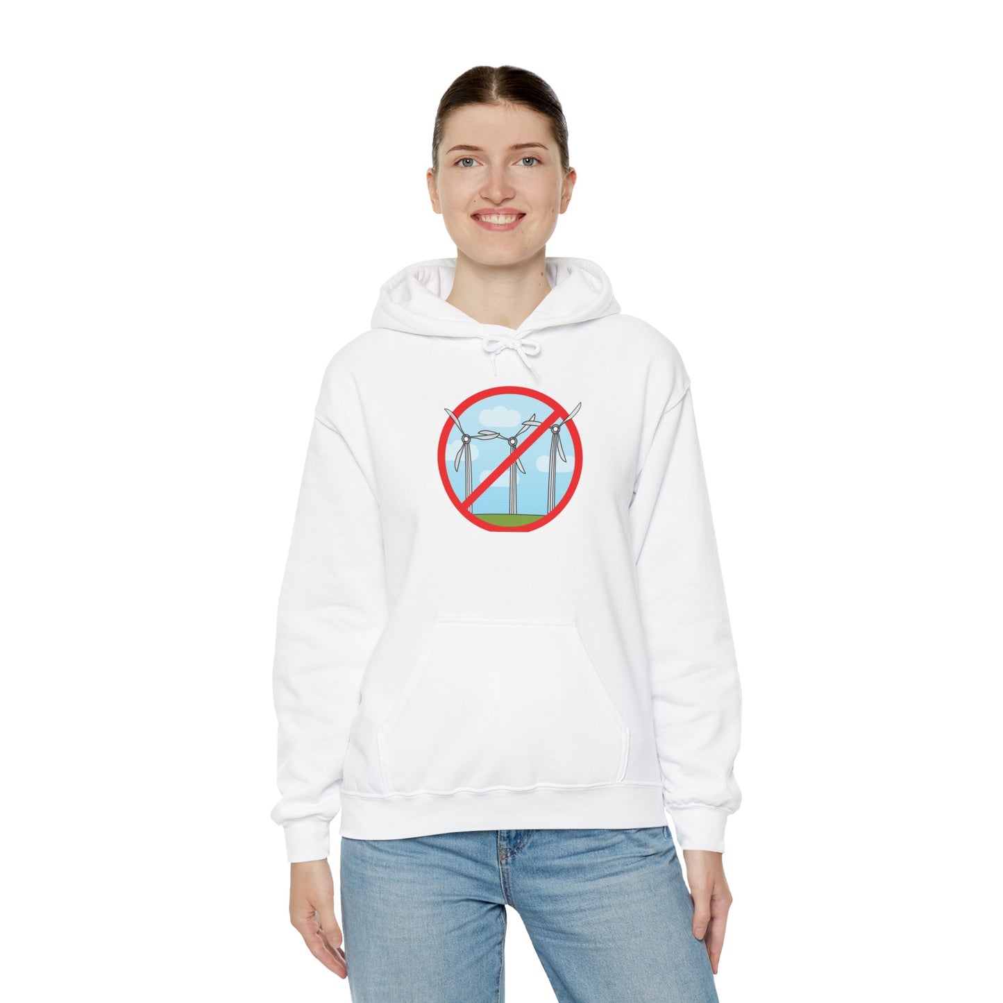 No Wind Farms Allowed Unisex Hoodie