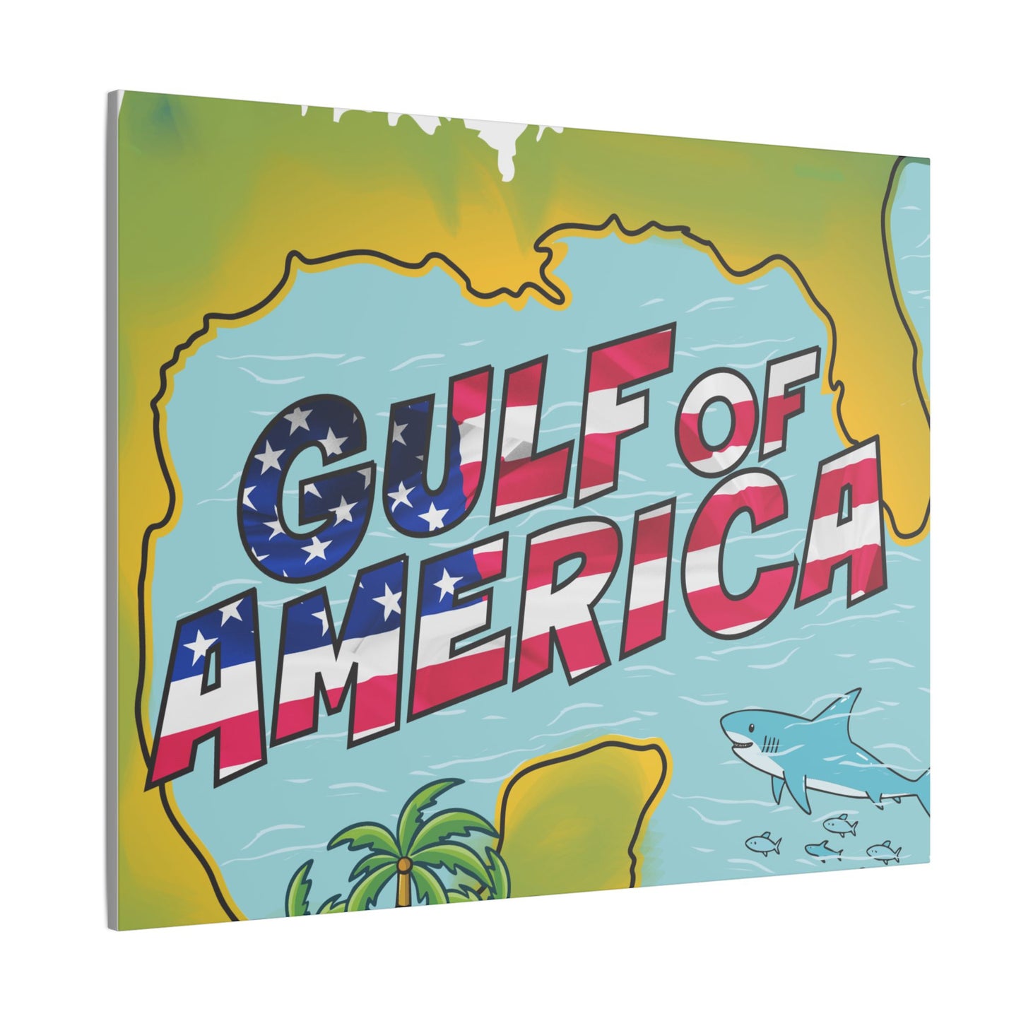 Gulf of America Canvas Art