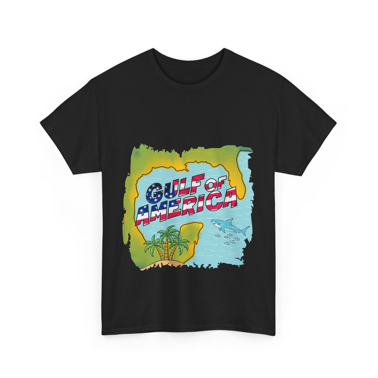 Unisex Heavy Cotton Tee - Gulf of America