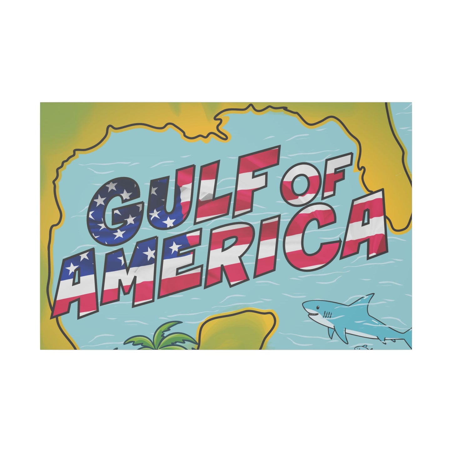 Gulf of America Canvas Art