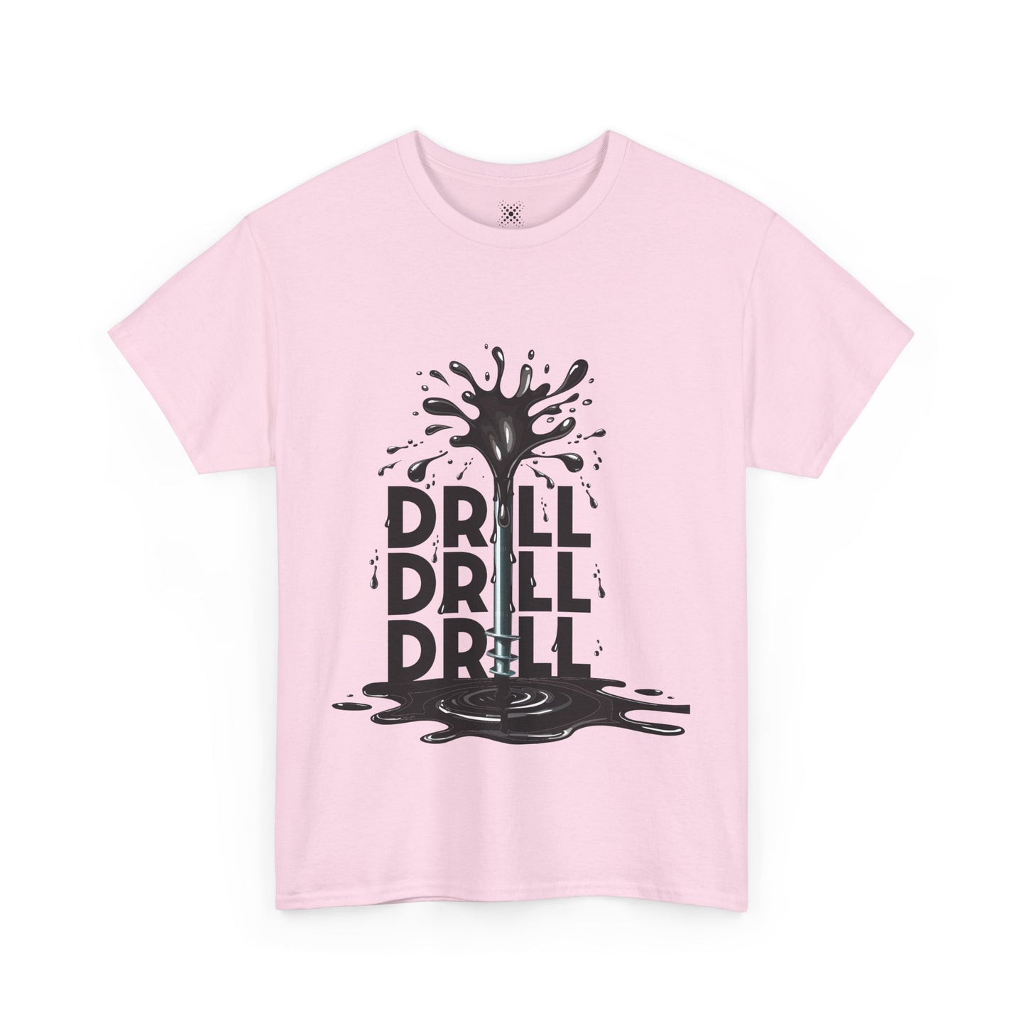 Unisex Heavy Cotton Tee - Drill Drill Drill