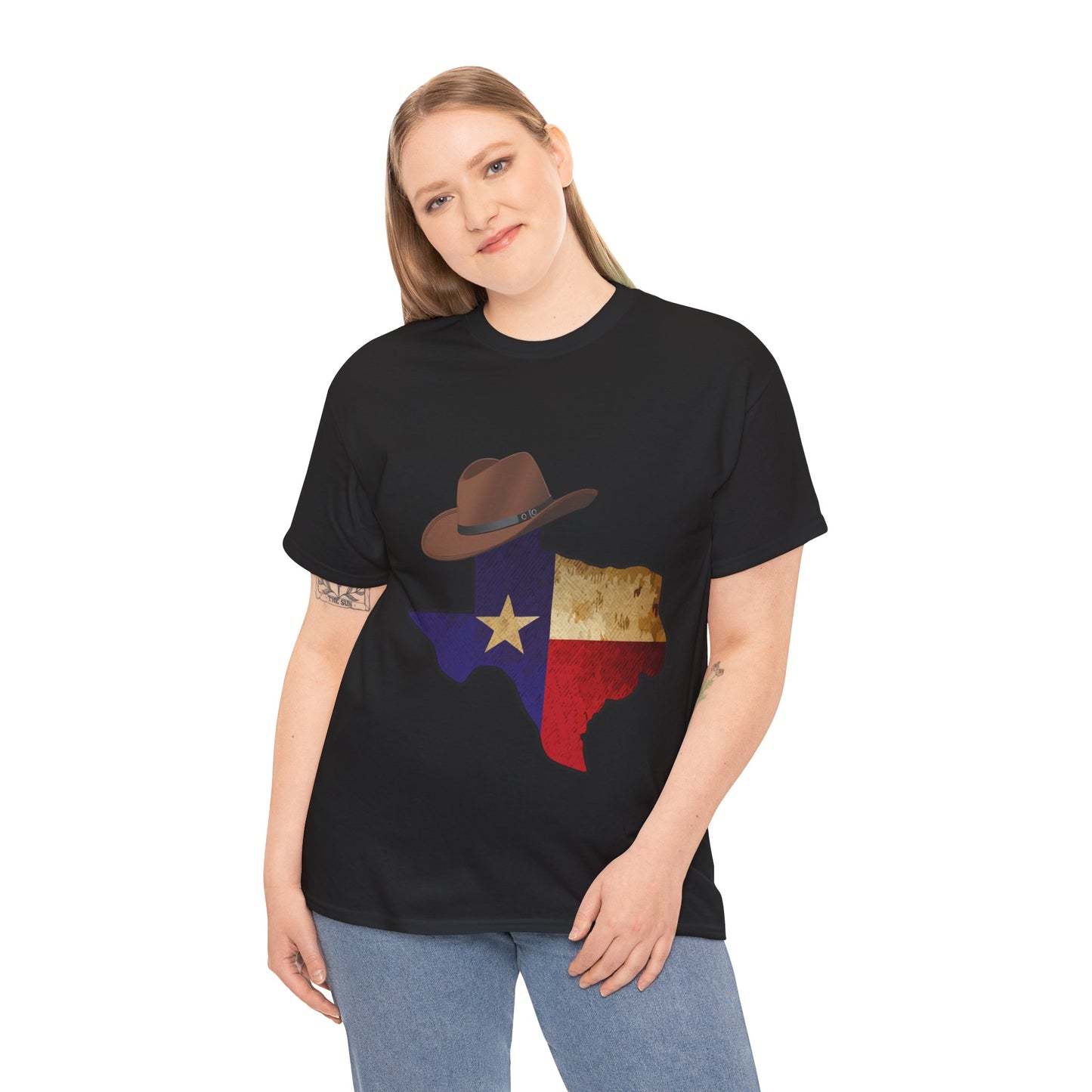 Unisex Heavy Cotton Tee - Texas