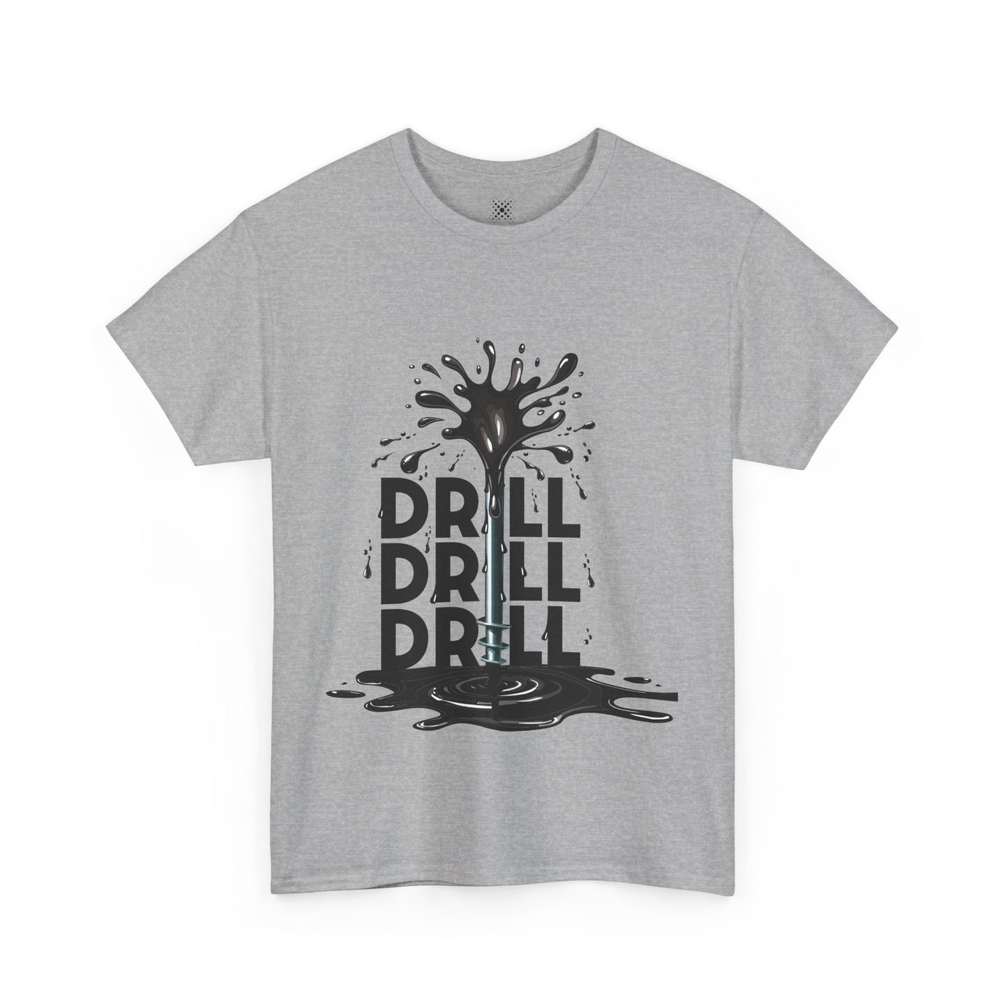 Unisex Heavy Cotton Tee - Drill Drill Drill