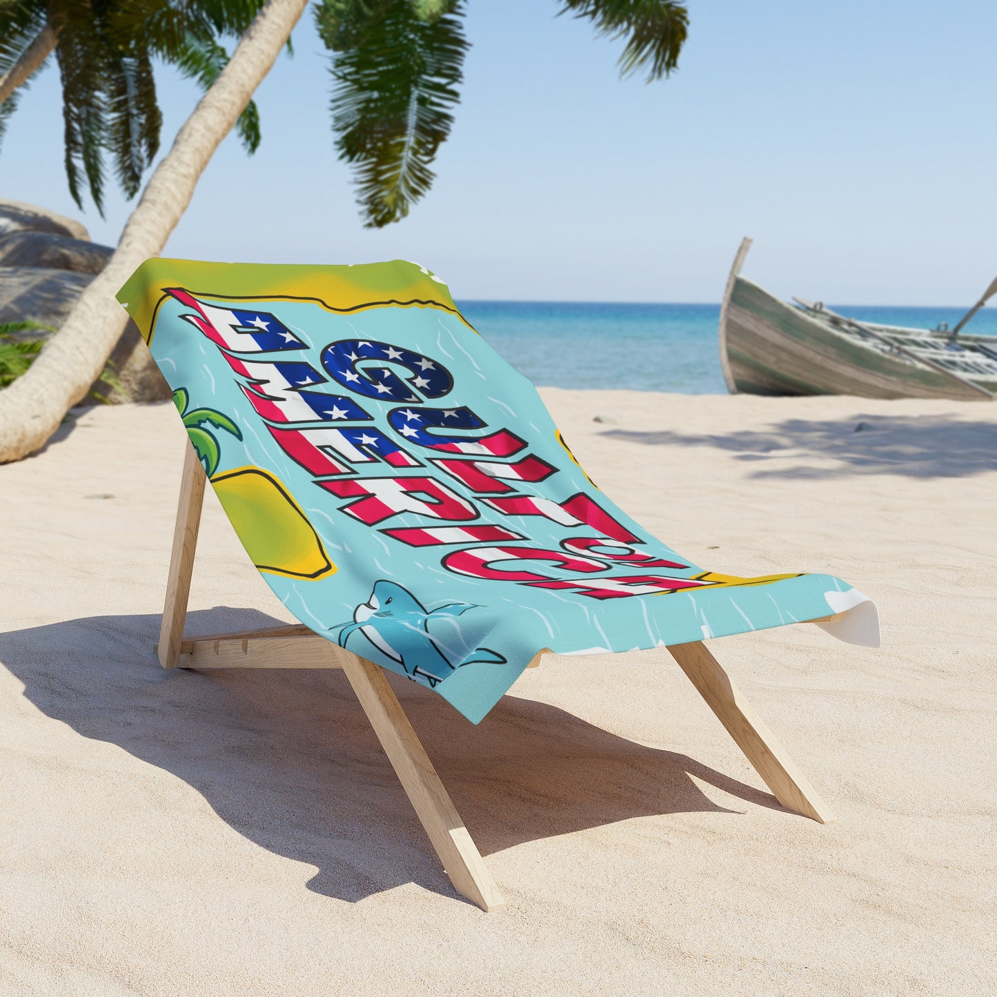 Gulf of America Beach Towel
