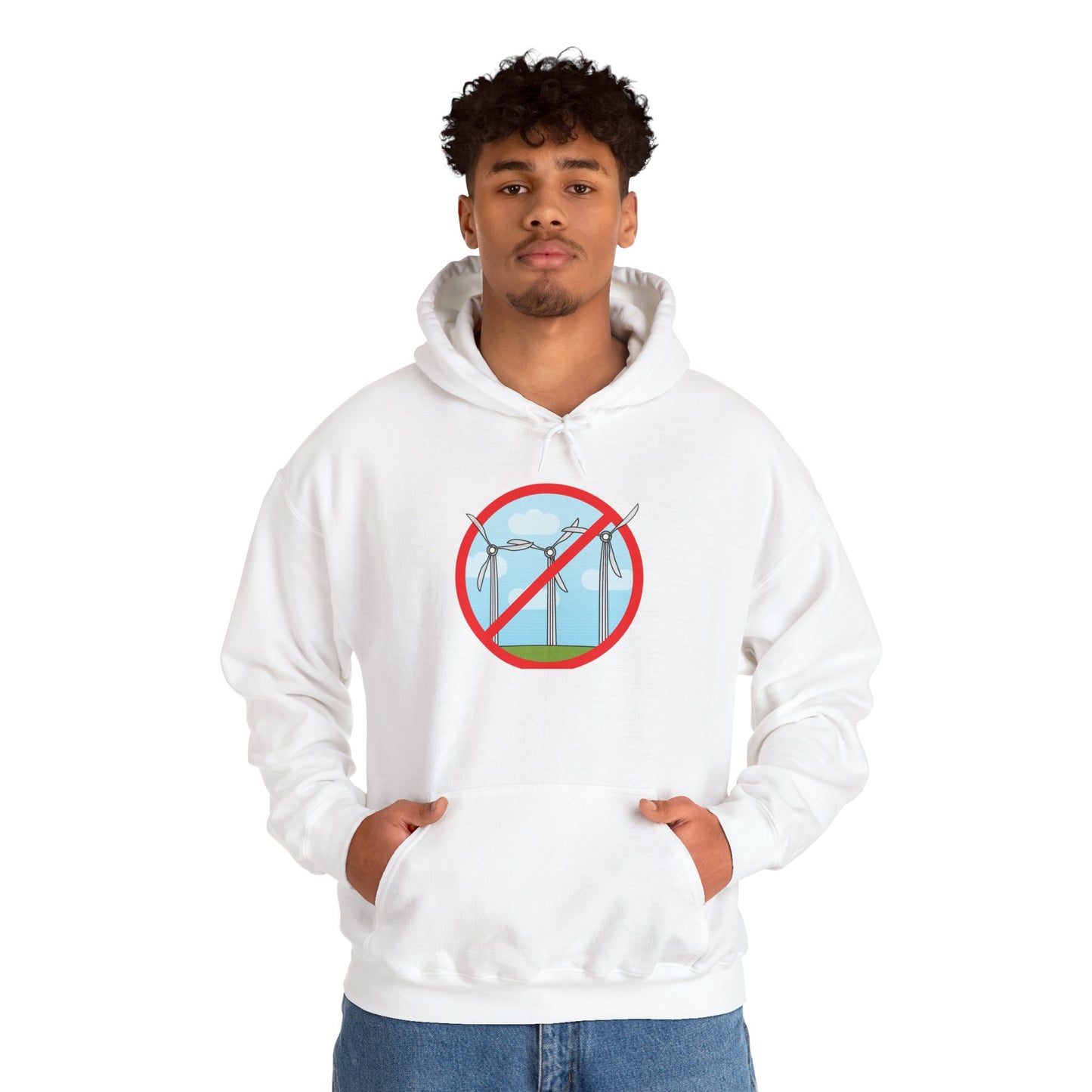 No Wind Farms Allowed Unisex Hoodie