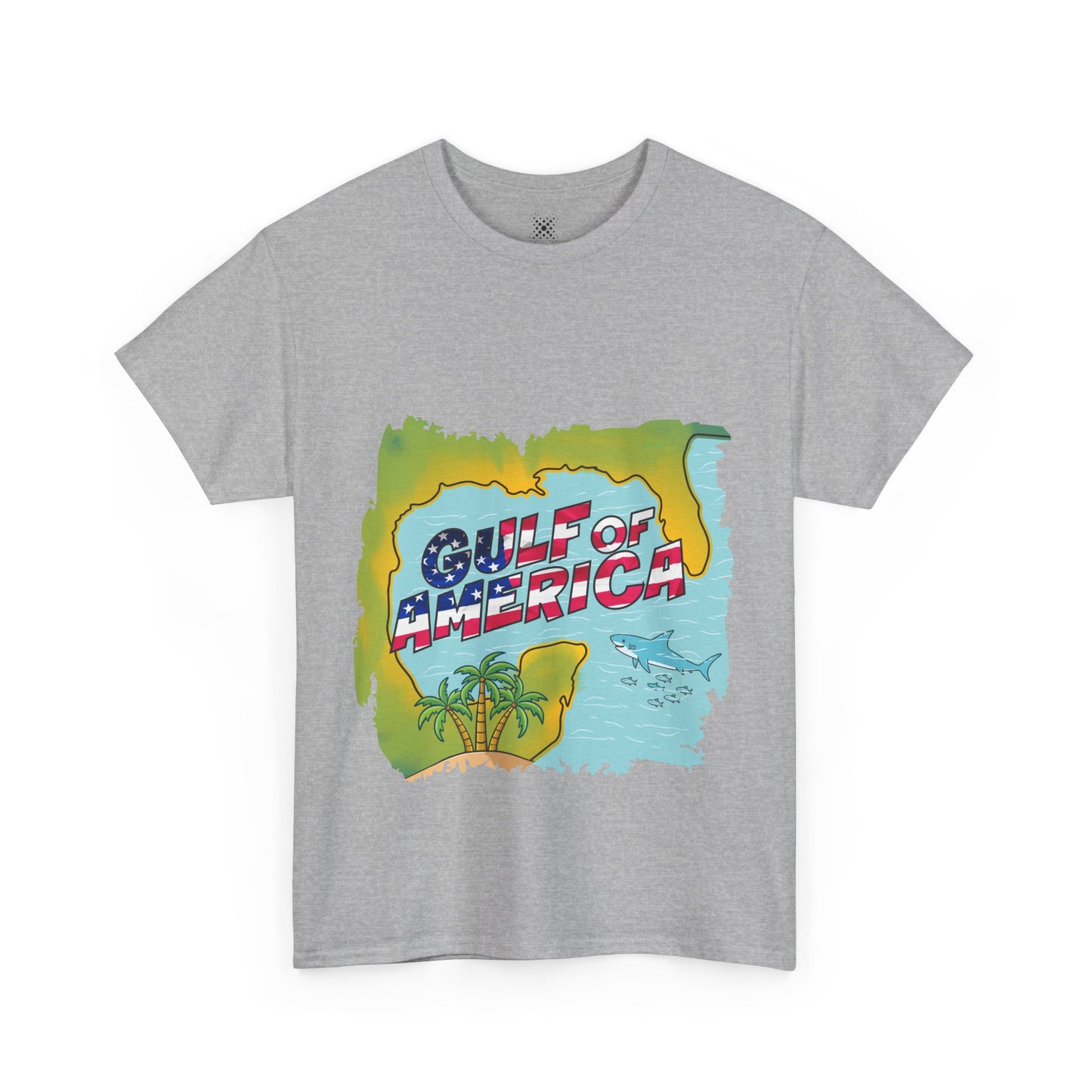 Unisex Heavy Cotton Tee - Gulf of America
