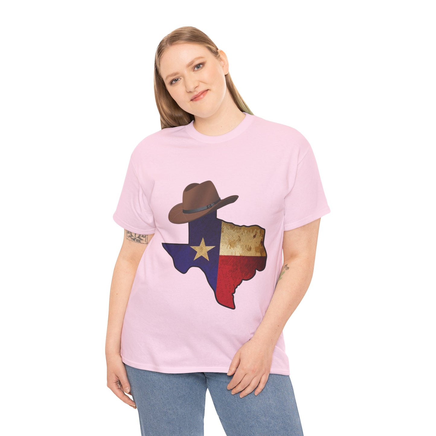 Unisex Heavy Cotton Tee - Texas