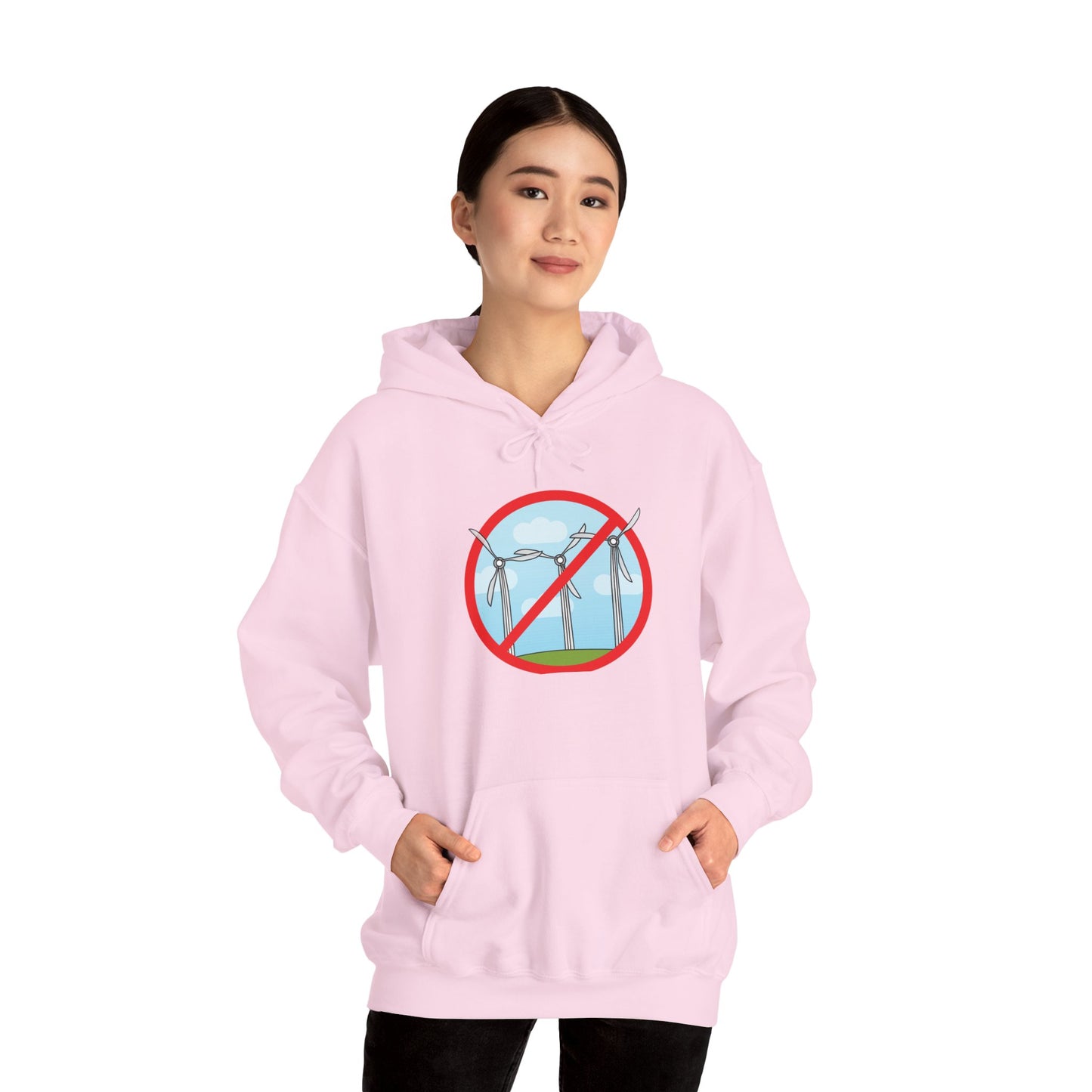 No Wind Farms Allowed Unisex Hoodie