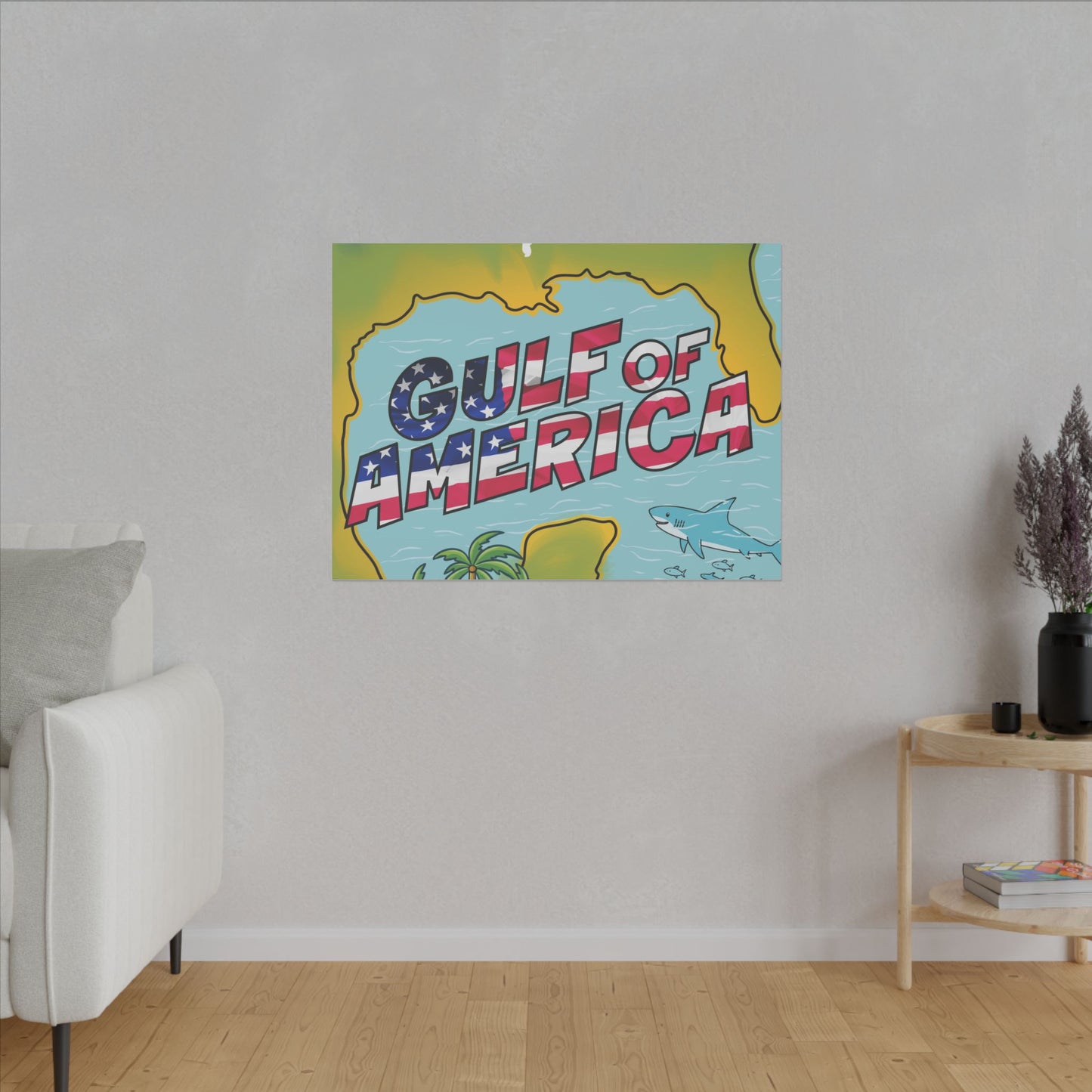 Gulf of America Canvas Art