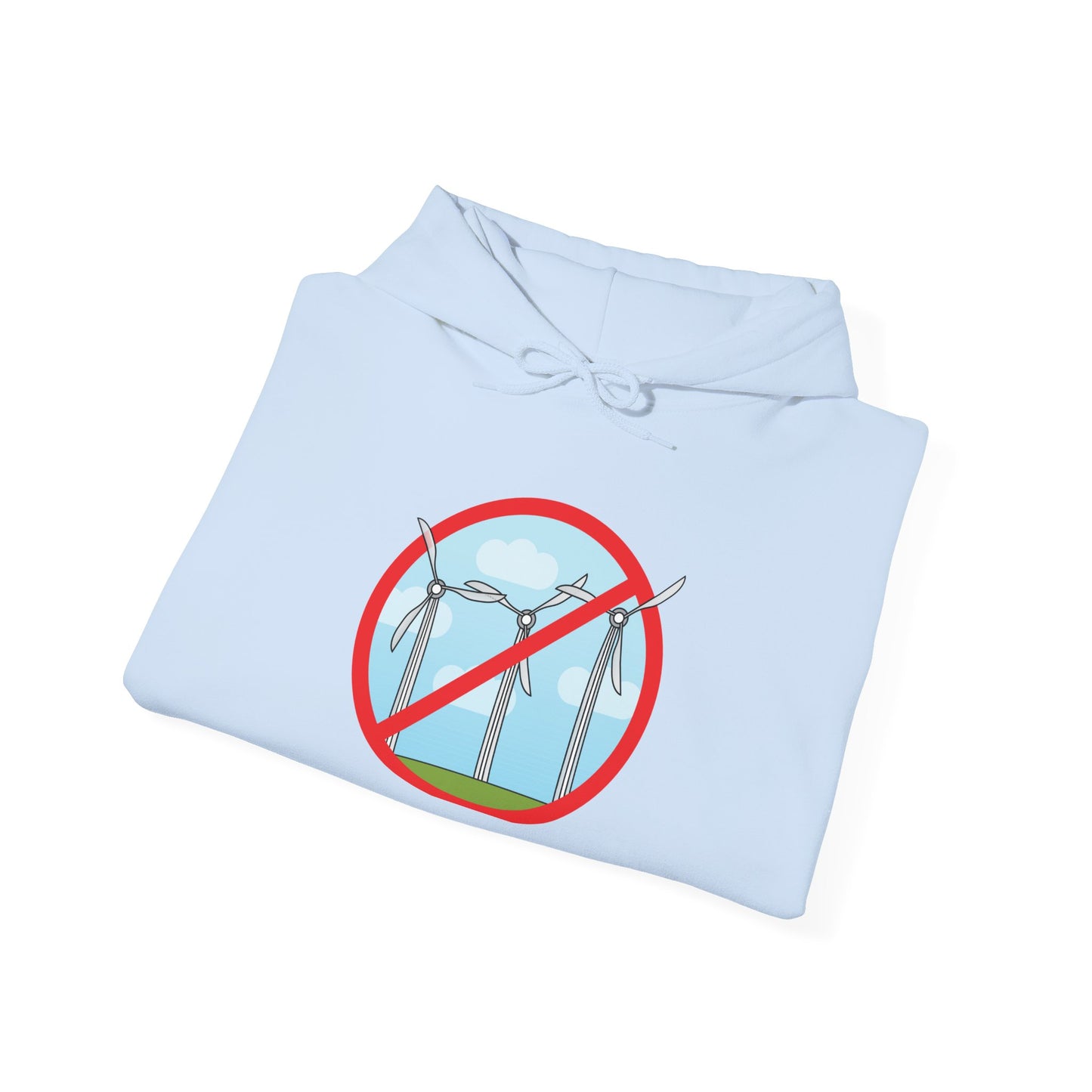 No Wind Farms Allowed Unisex Hoodie