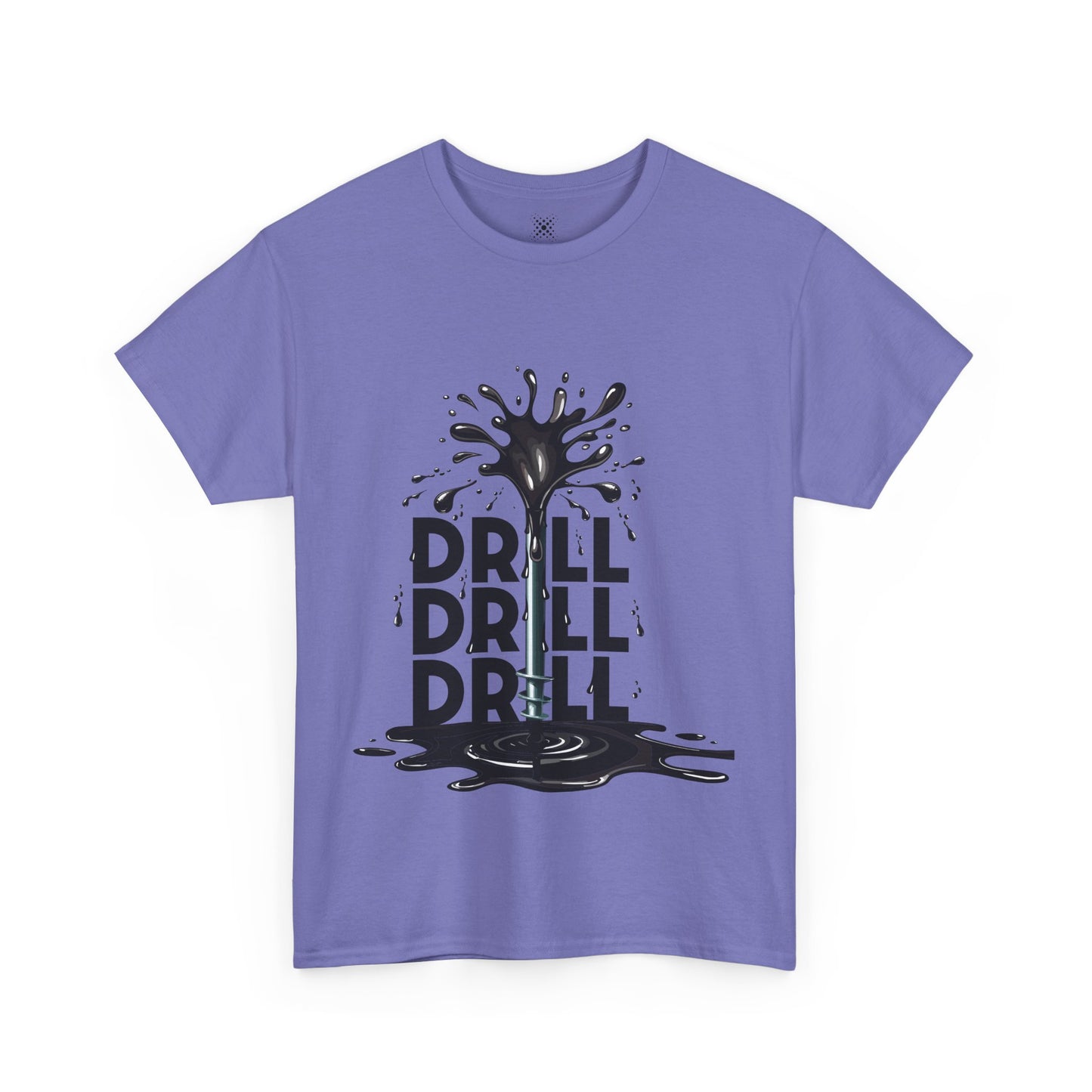 Unisex Heavy Cotton Tee - Drill Drill Drill