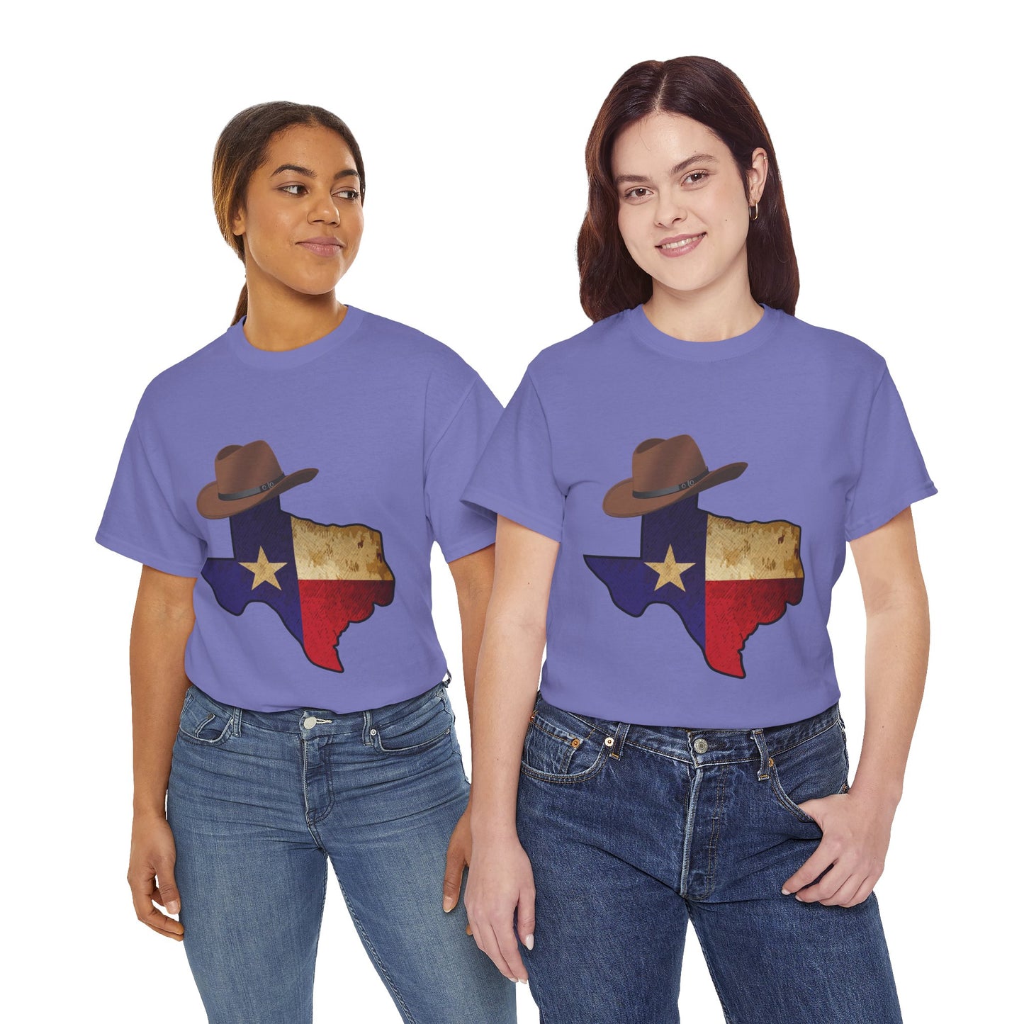 Unisex Heavy Cotton Tee - Texas