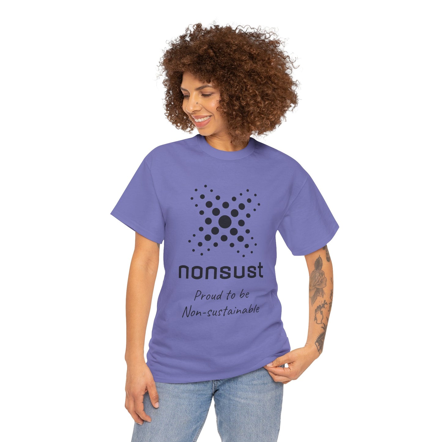 Unisex Heavy Cotton Tee - Nonsust