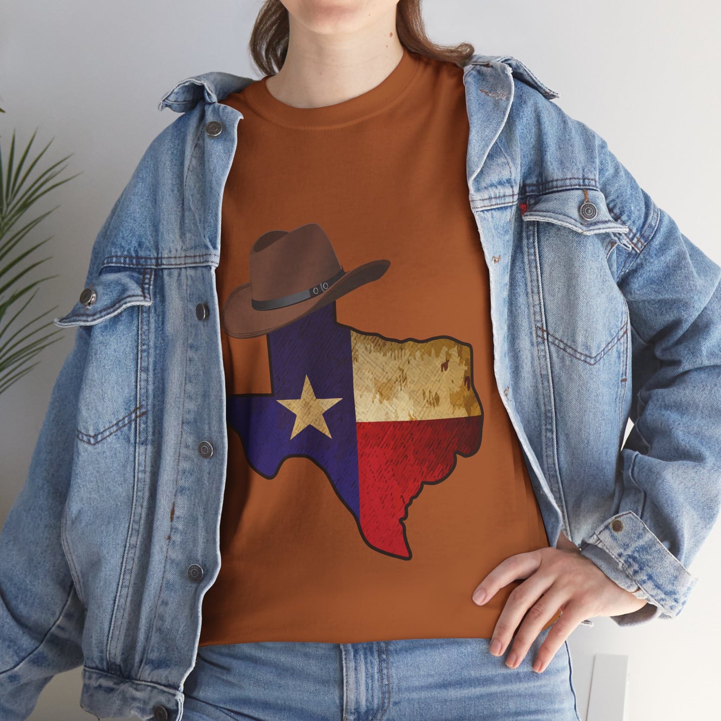 Unisex Heavy Cotton Tee - Texas