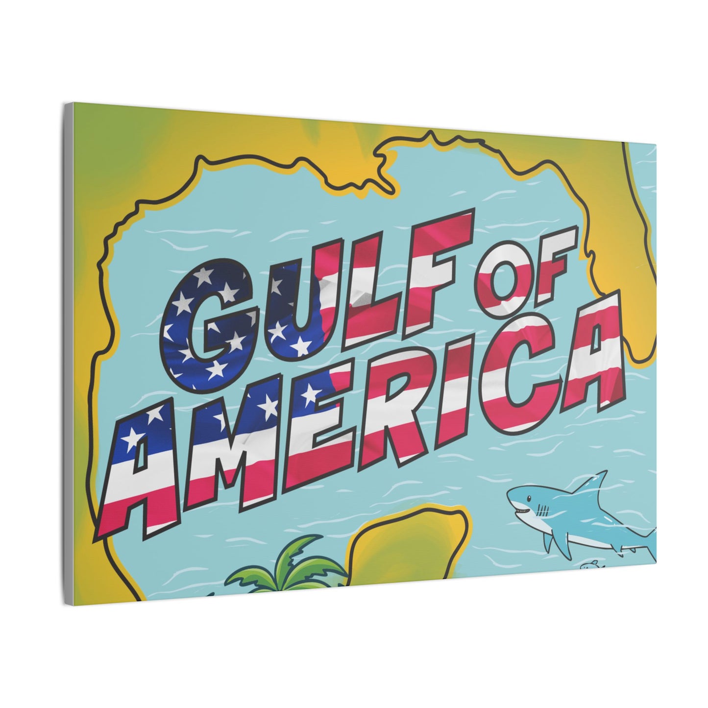 Gulf of America Canvas Art