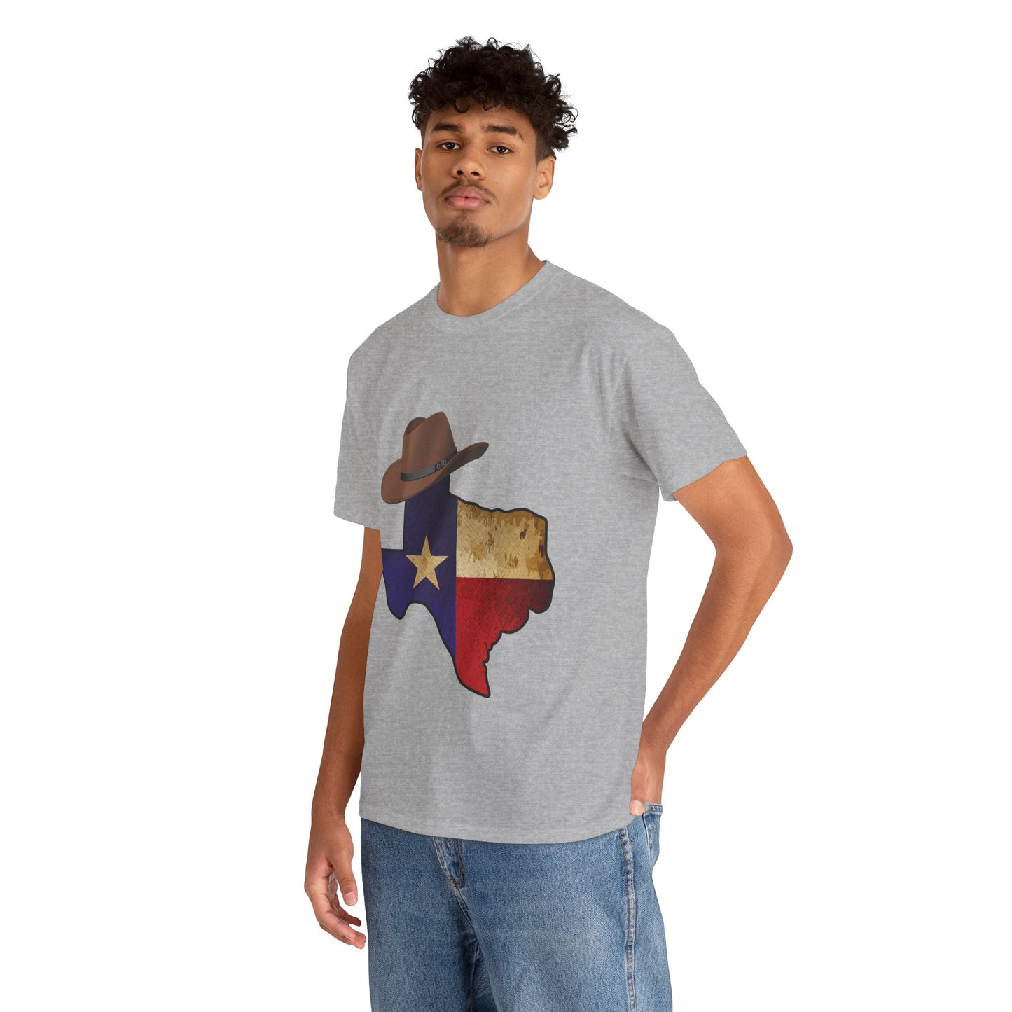 Unisex Heavy Cotton Tee - Texas