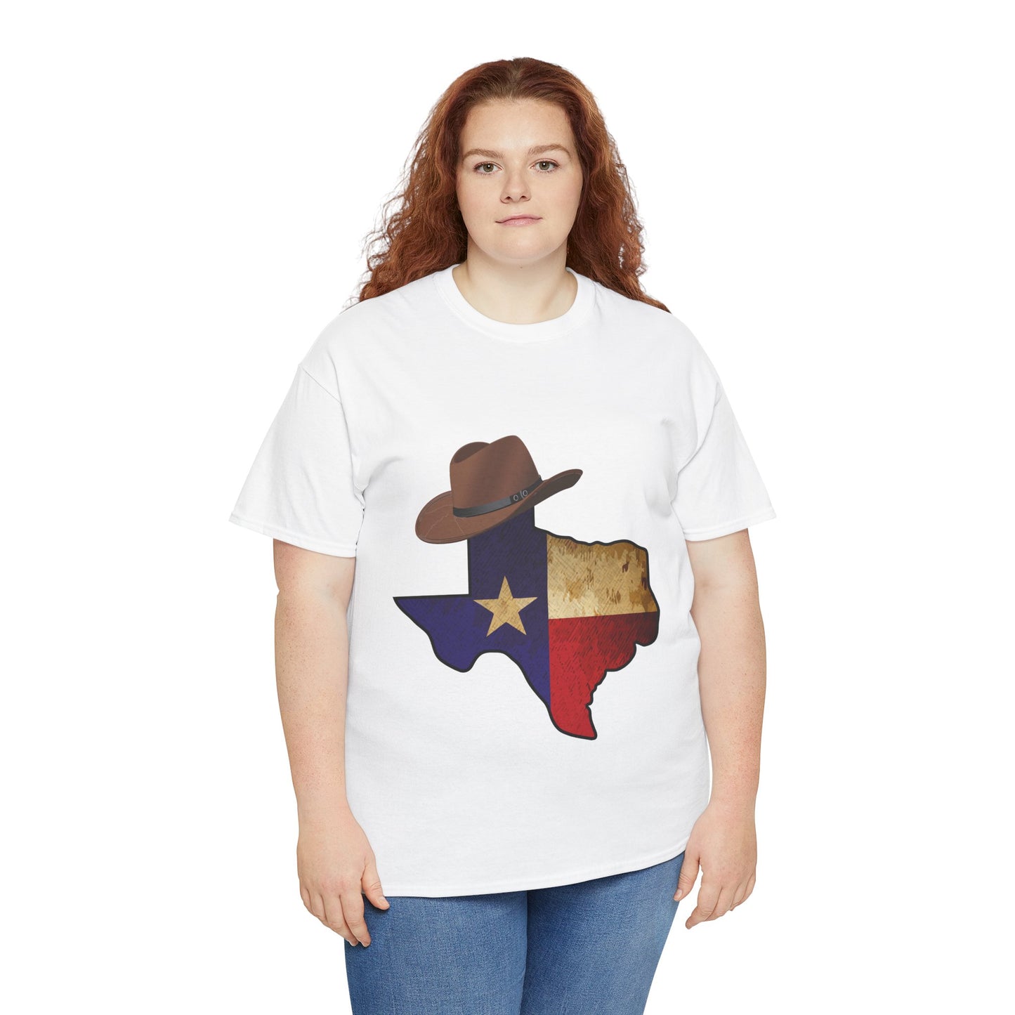 Unisex Heavy Cotton Tee - Texas