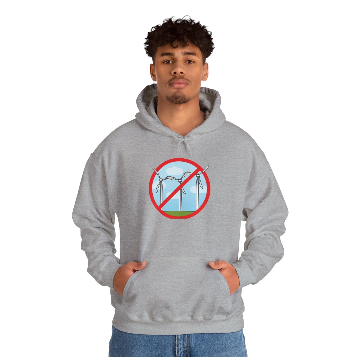 No Wind Farms Allowed Unisex Hoodie