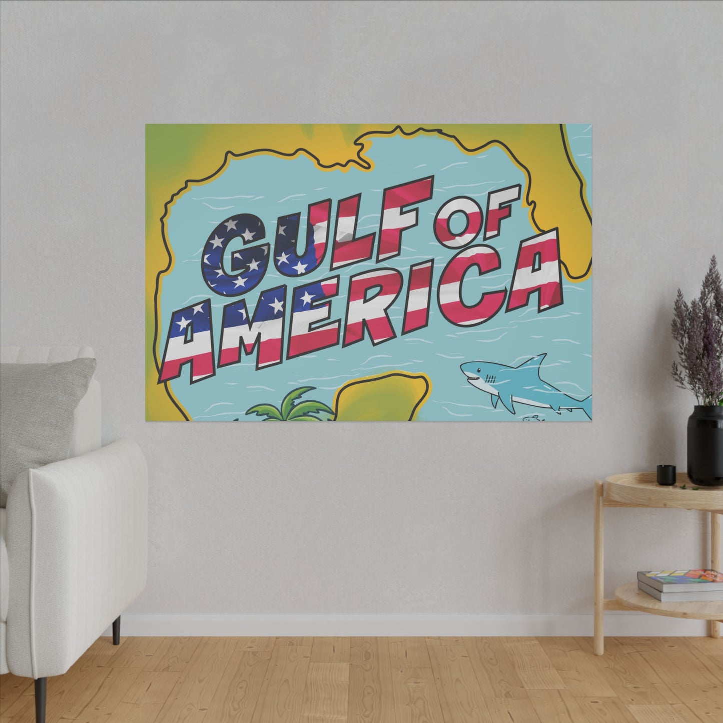 Gulf of America Canvas Art