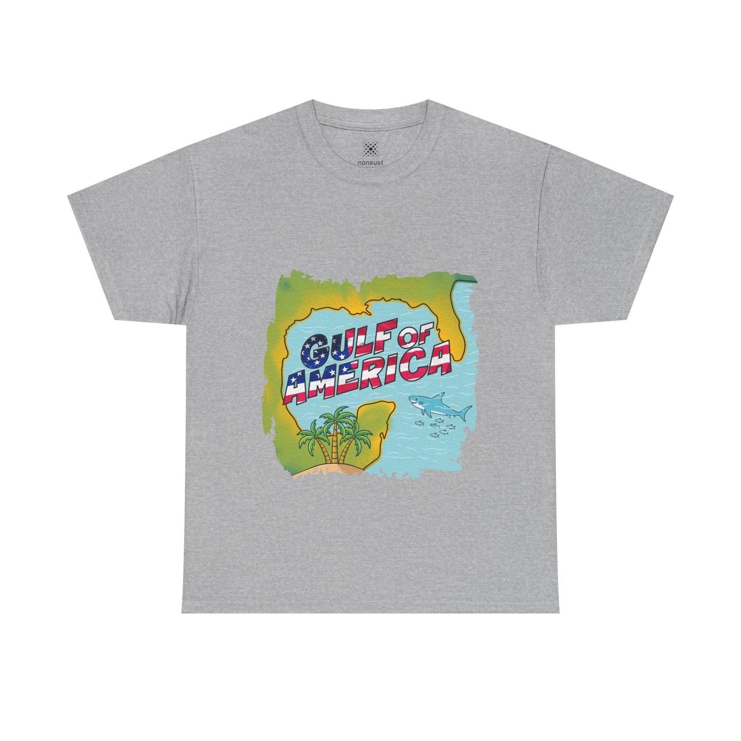Unisex Heavy Cotton Tee - Gulf of America