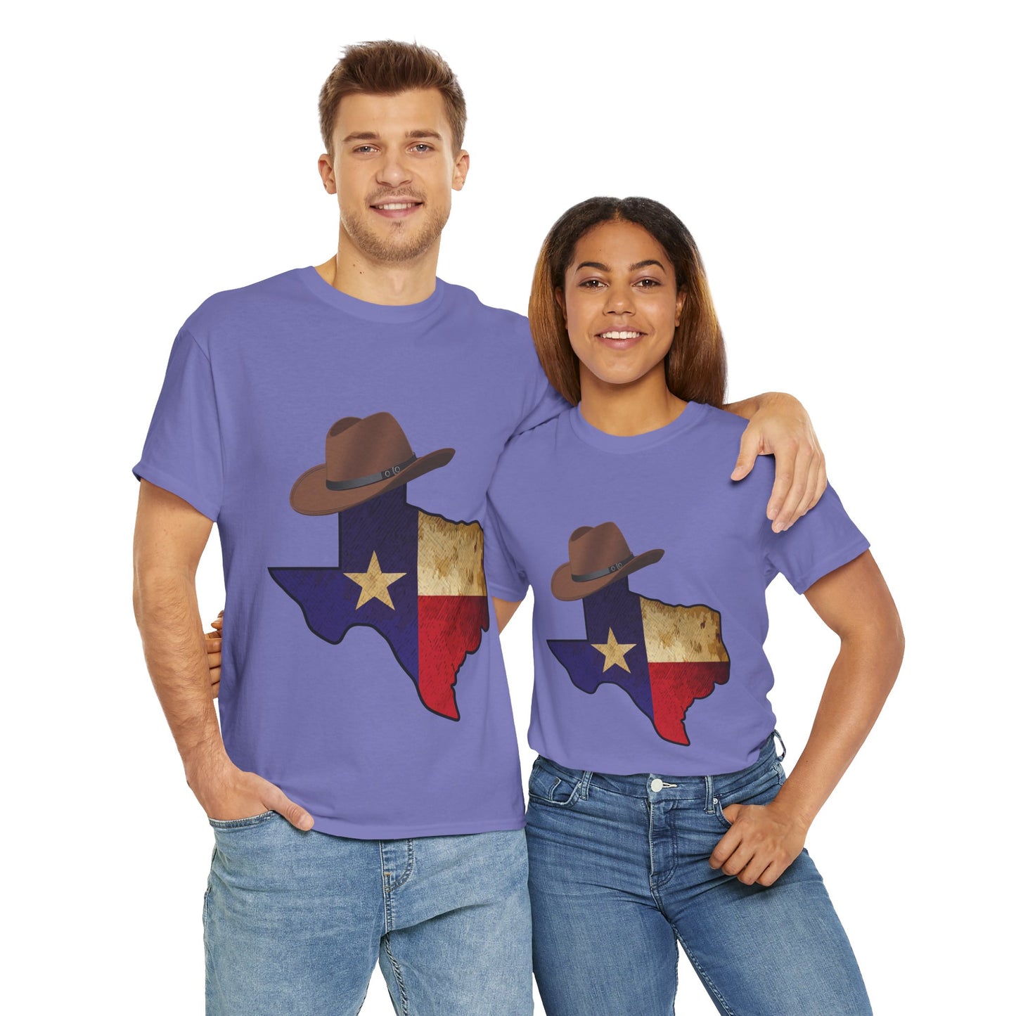 Unisex Heavy Cotton Tee - Texas
