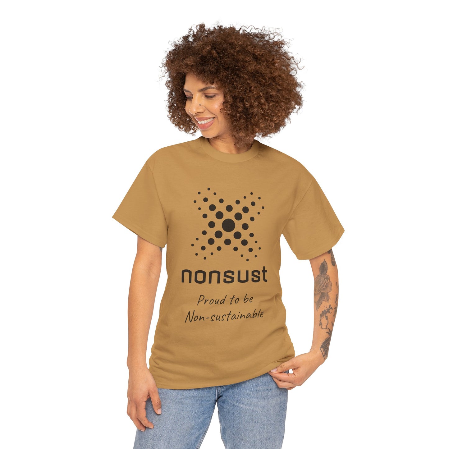 Unisex Heavy Cotton Tee - Nonsust