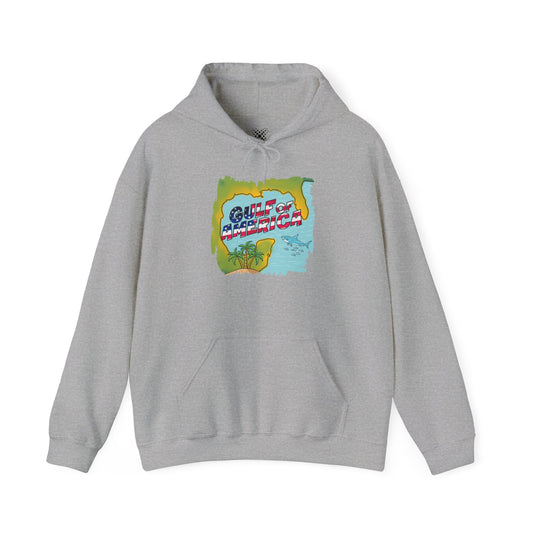 Gulf of America Map Hoodie
