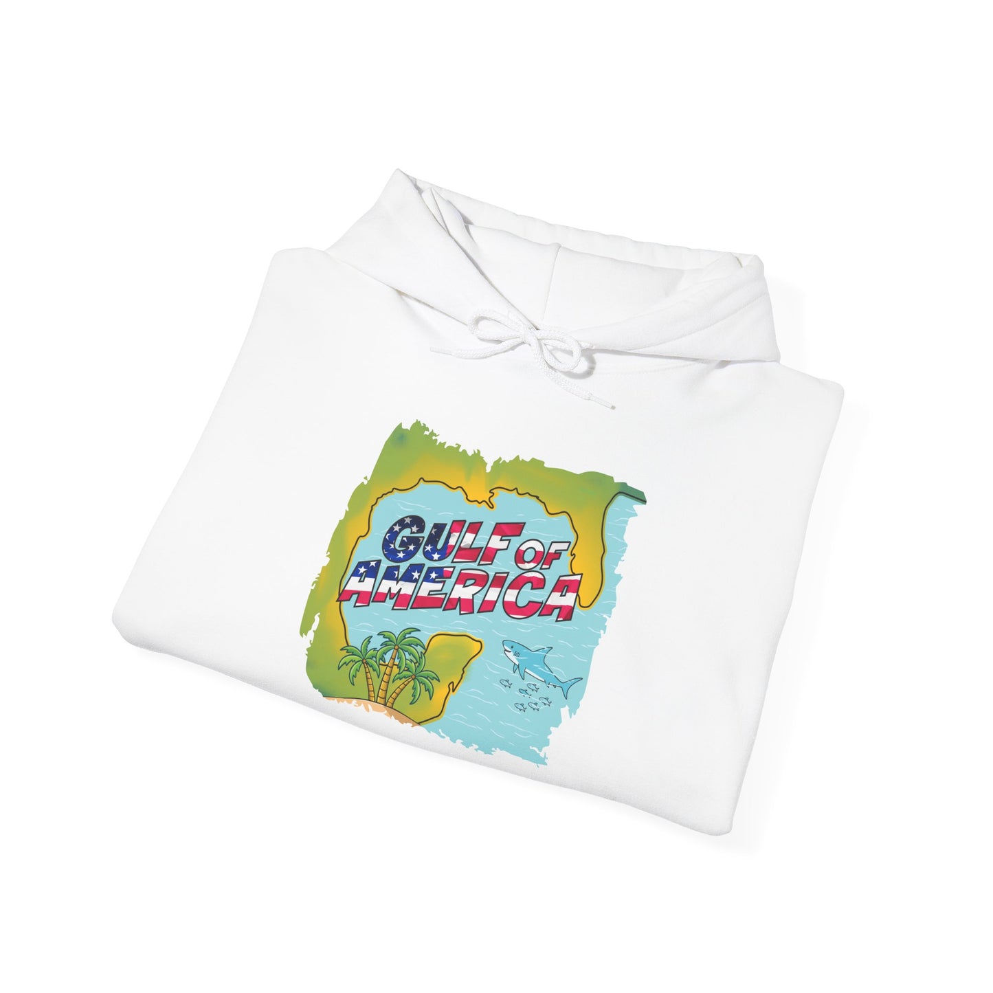 Gulf of America Map Hoodie