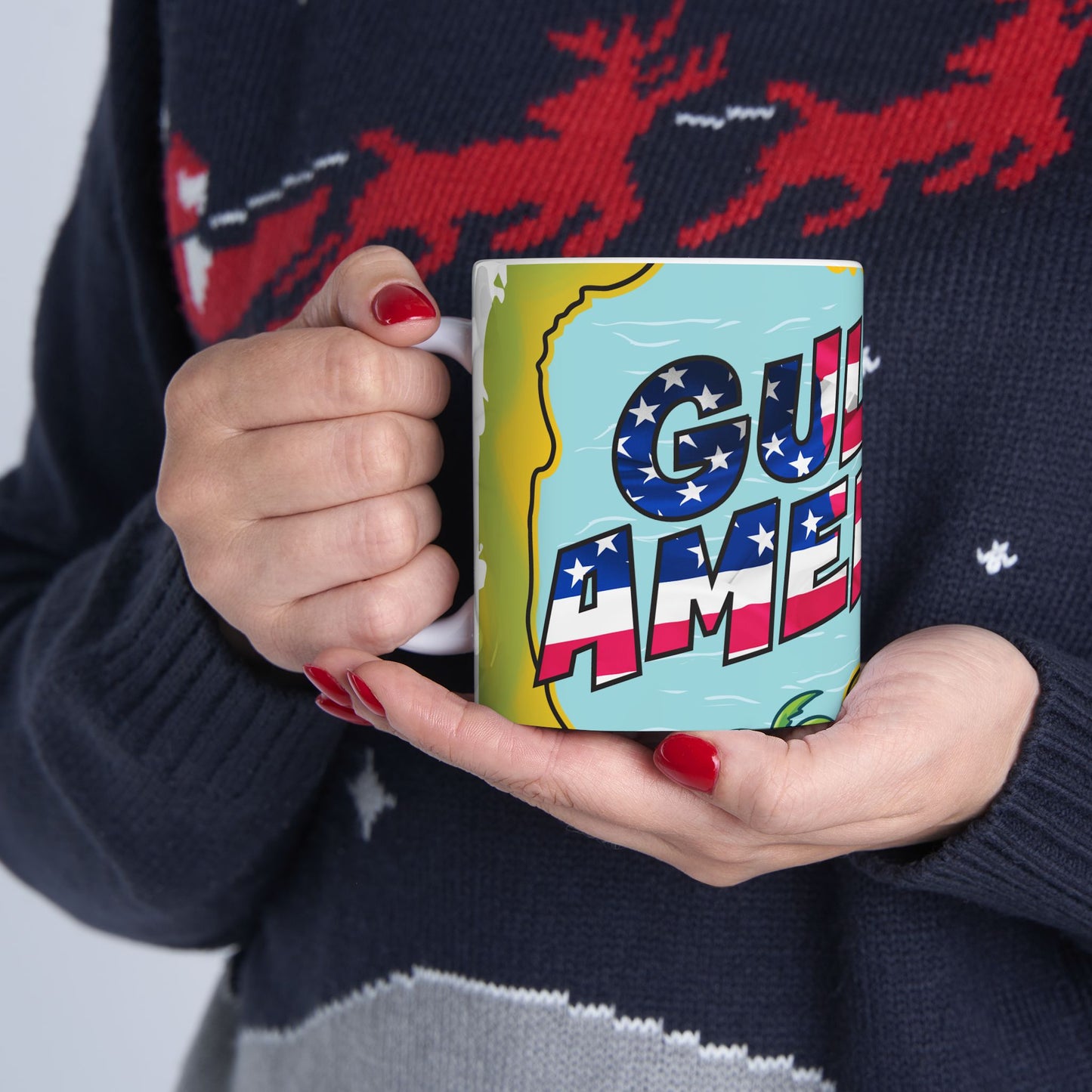 Gulf of America Ceramic Mug