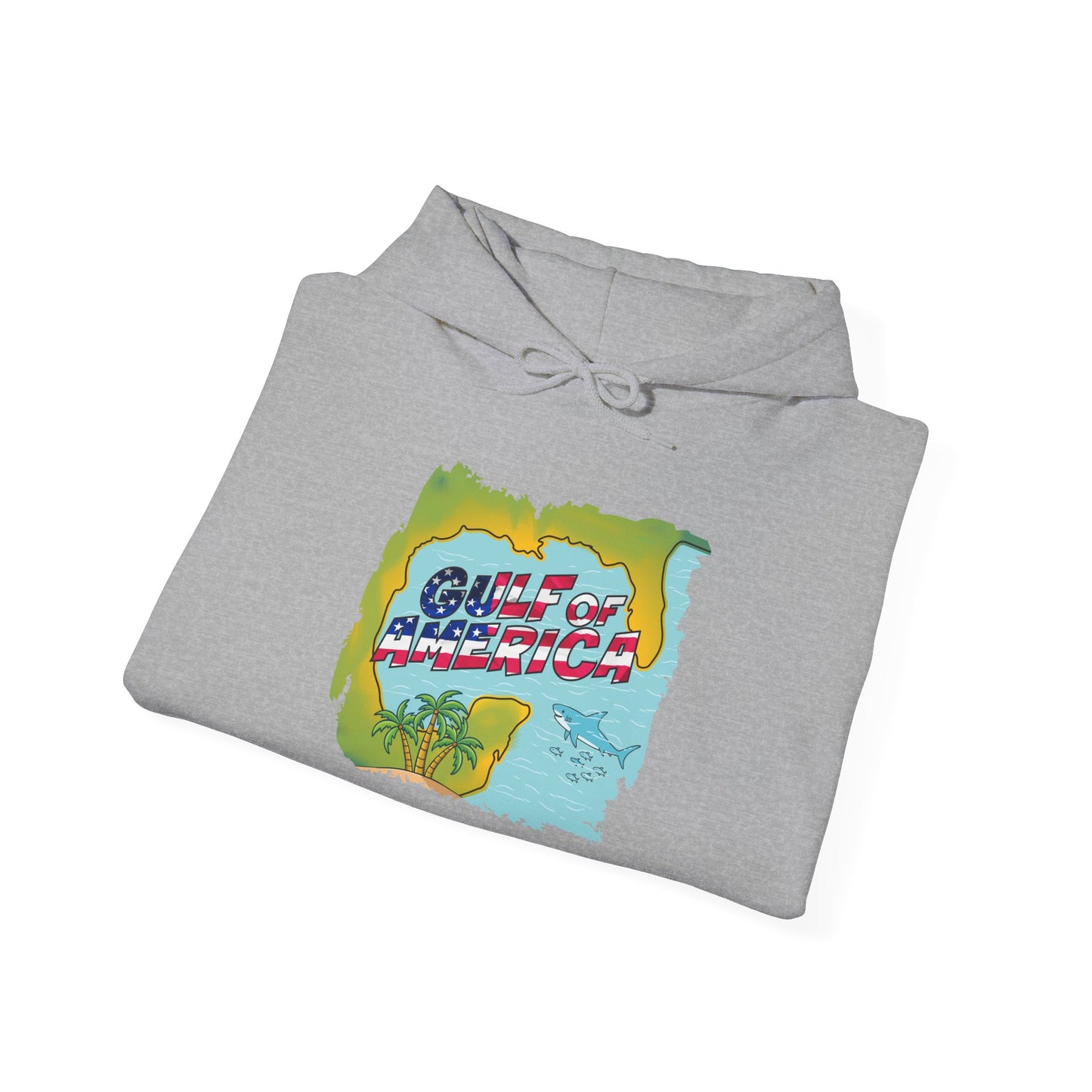 Gulf of America Map Hoodie