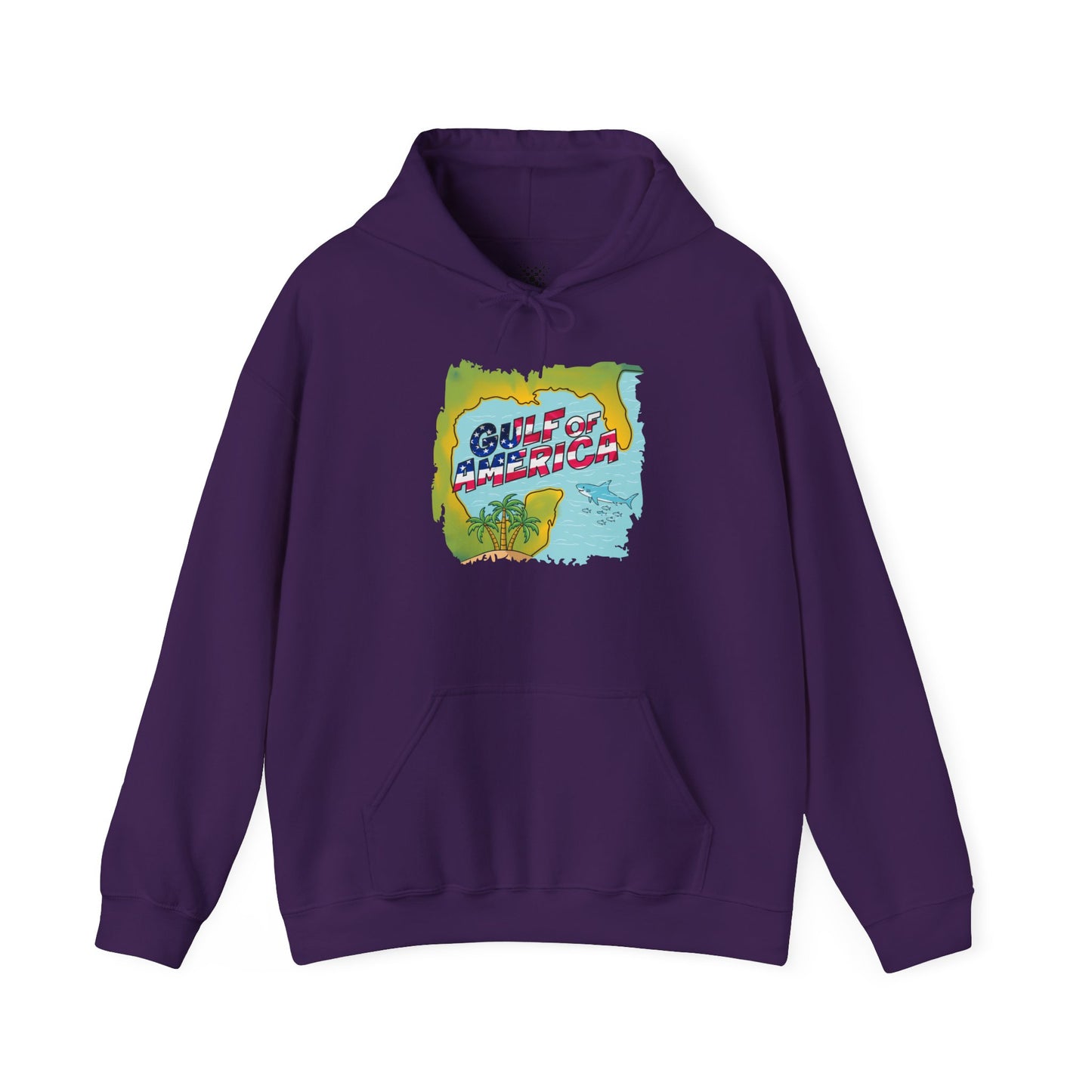 Gulf of America Map Hoodie