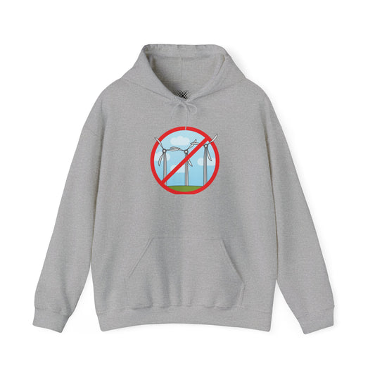 No Wind Farms Allowed Unisex Hoodie