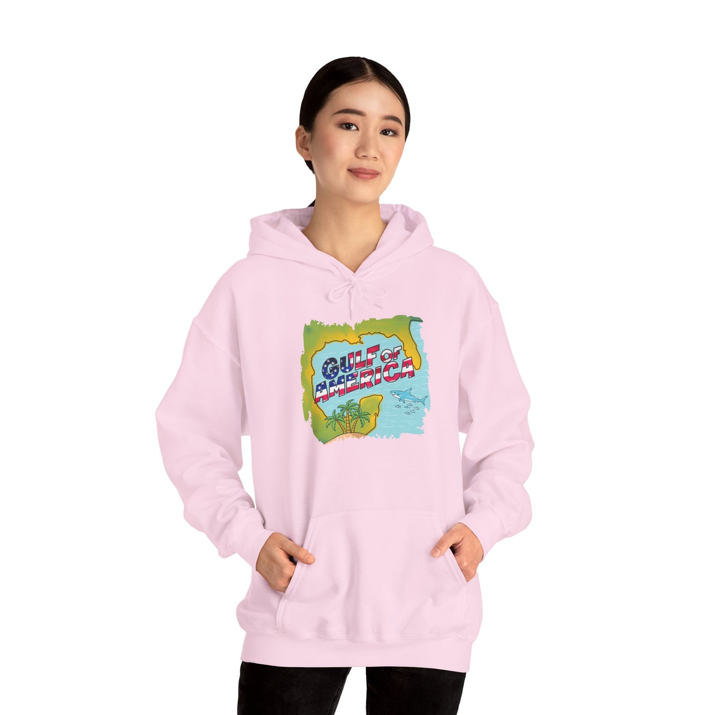 Gulf of America Map Hoodie