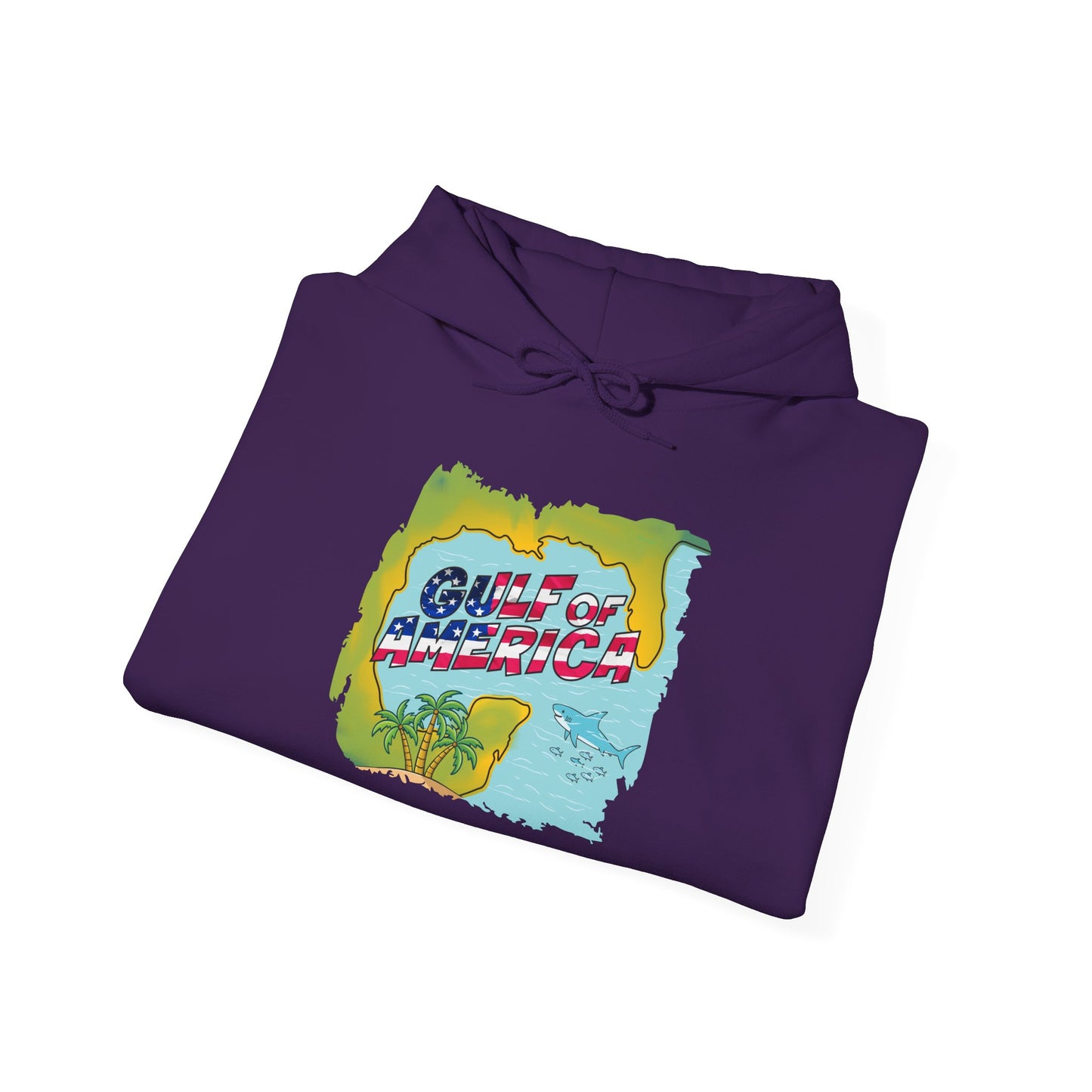Gulf of America Map Hoodie